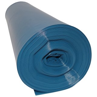 Blaue Müllsäcke 120 Liter mit einer Stärke von 39 my und Größe 70x110cm