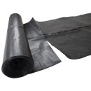 Grau/schwarze Müllsäcke 150 Liter mit einer Stärke von 77 my und Größe 80x120cm