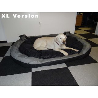 Big Tier Sofa - auch Welpenbett Hundebett XXL - kuscheliges, waschbarer Hundekorb Big Tier Sofa - Größe L 110x80x20cm