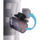 Panasonic MJ-L500S Slow Juicer / Entsafter / 2 Einsätze für Säfte & tiefgefrorene Zutaten / Frozen Joghurt / Silber