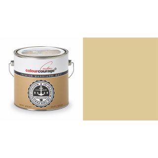2,5 Liter Colourcourage Premium Wandfarbe Drift Wood Braun Hellbraun, L739449566, geruchslos, tropffest und spritzgehemmt