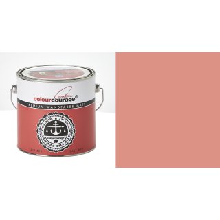 2,5 Liter Colourcourage Premium Wandfarbe Milk and Honey Beige Creme | geruchslos | tropf- und spritzgehemmt