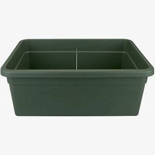 5x Elho Green Basics Beweglicher Garten - Gemüsegarten - Übertopf - Laubgrün - Draußen - L 76.7 x W 57.9 x H 29 cm