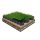 Rasengitter 49,5x49,5x4 cm Grün oder Schwarz Rasengitterplatten Rasenwaben Rasenmatten mit Bodenkreuzen Bodenwaben