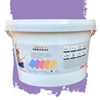 Hossis Wholesale Premium Klasse 1 Wandfarbe Lila Violett 2,5 Liter, Innenfarbe Lavande Provence hochdeckend, tropf- und spritzgehemmt, edelmatt