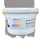 2,5 Liter Premium Klasse 1 Wandfarbe Oasis Grey | Grau | tropf- und spritzgehemmt | hochdeckend | geruchslos | Edelmatt