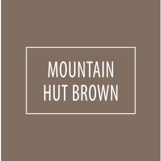 2,5 Liter Premium Klasse 1 Wandfarbe Mountain Hut Brown | Braun | tropf- und spritzgehemmt | hochdeckend | geruchslos | Edelmatt