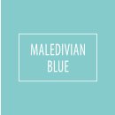 2,5 Liter Premium Klasse 1 Wandfarbe Caribbean Blue | Blau Grün | tropf- und spritzgehemmt | hochdeckend | geruchslos | Edelmatt