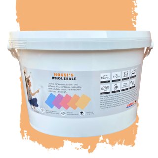 2,5 Liter Premium Klasse 1 Wandfarbe Oranges in Valencia | Orange | tropf- und spritzgehemmt | hochdeckend | geruchslos | Edelmatt