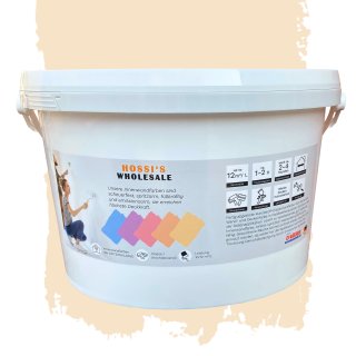 2,5 Liter Premium Klasse 1 Wandfarbe Quiche Lorraine | Gelb Orange | tropf- und spritzgehemmt | hochdeckend | geruchslos | Edelmatt