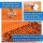 BonAura® Canis Backmatte für Hundekekse mit Rezepten (1cm) | Silikon Backform für gesunde Leckerlis | Inklusive Teigschaber