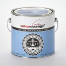 2,5 Liter Colourcourage Premium Wandfarbe Netherlands Light Blau Hellblau | L709449L05 | geruchslos | tropf- und spritzgehemmt