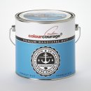 2,5 Liter Colourcourage Premium Wandfarbe Newquay Blue...